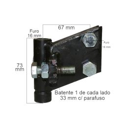 ADAPTADOR para arado e...